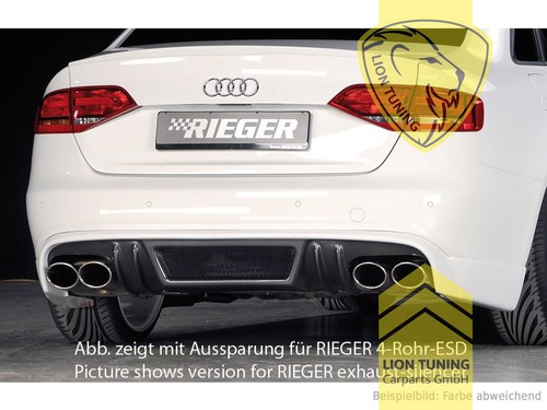 Rieger heckansatz heckspoiler - rieger,