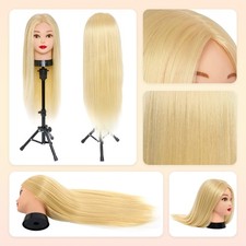 26in Frisierkopf 50% Echthaar