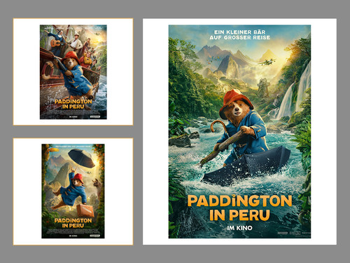 Filmplakate paddington in - 3, x