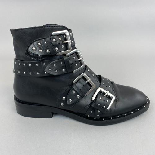 Topshop amy schwarz leder - amy,