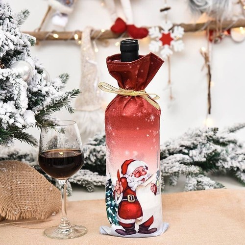 Weinflaschenbezug weihnachten - weinflaschenbezug,