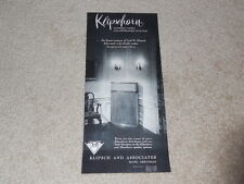 Sehr Selten 1955 Klipsch