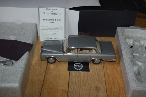 Mercedes 600 swb silver - mercedes,