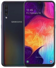 Samsung Galaxy A50 DualSim 128GB LTE Handy Android Smartphone 6,4" 25MP schwarz