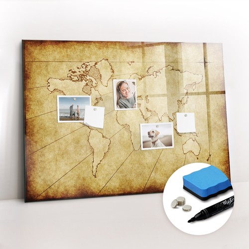 Glas wandtafel memoboard - glas-wandtafel,