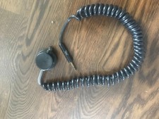 Vintage Telefon Mikrofon Flugzeugmikrofon Druckknopf Funk Comm