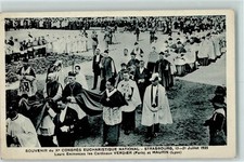 13133468 - Strasbourg X Eucharistischer Congress 1935 Kardinal Verdier und