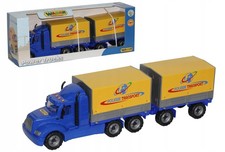 Lkw mit Plane & Anhänger -