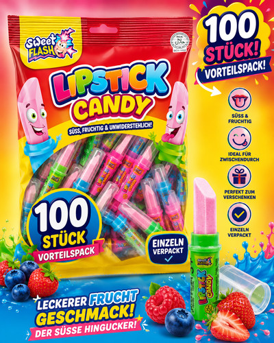 100 lippenstift bonbons - 100, sweet