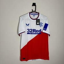 Neu mit Etikett Rangers Fußball Shirt Trikot 2022/23 Away (L)