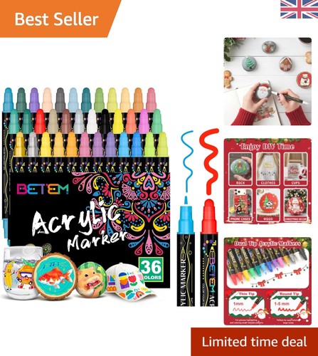 Dual tip acrylfarbe - tip,