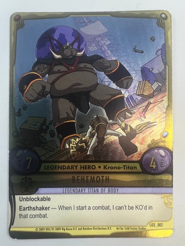 Huntik behemoth ultra rare - huntik, rare"