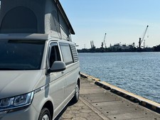 VW Bus T6.1 BULLI Wohnmobil 31 400 KM Aufstelldach ALUS KÜCHE KLIMA STANDHEIZUNG