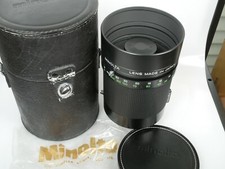 Minolta Spiegel Objektiv RF ROKKOR 800mm 1:8 for Leica R Mirror Lens NEUW. MINT