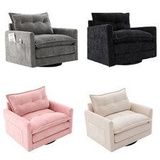 Clubsessel Sessel Einzelsofa Lounge Relaxsessel Polstersessel mit Kissen