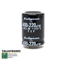 2 Pack RUBYCON ELKO 400V 220uF