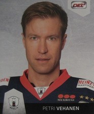 Petri Vehanen #51 DEL 16-17 Sticker Adler Mannheim Eisbären Berlin