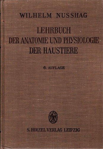 Lehrbuch der anatomie - anatomie, und