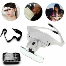 Lupenbrille mit LED，Licht