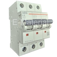 Sicherungsautomat 16A 3-polig AEG EN63 - B16 Sicherung / LS- Schalter