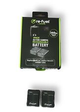 2x Akku für GoPro AHDBT-302 AHDBT-301 AHDBT-201 (1180mAh) Ersatzakku