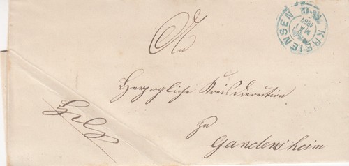 Vorphilabrief 1867 von - -,