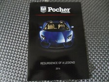 POCHER 1:8 Model Kits 2014 RESURGENCE OF A LEGEND 8seitiger Sonderprospekt
