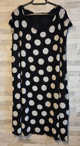 Knielanges lockeres kleid - knielanges,