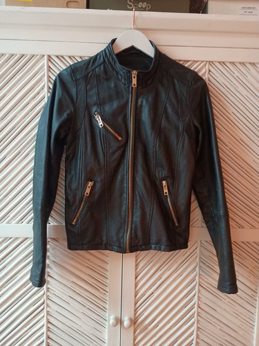 Bershka lederjacke echtleder - bershka,