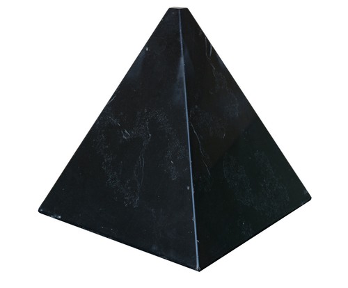 Pyramide aus schwarzem marmor - pyramide,