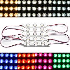 LED Module warm weiß blau rot