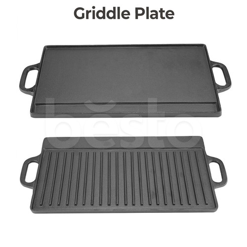 45cm grillplatte gusseisen - 45cm,