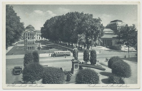 Wiesbaden kurhaus mit - ak,