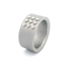 Ring Edelstahl Niessing Berry