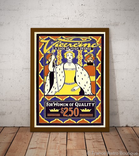 Vintage werbeplakat frauen - vintage-werbeplakat, „frauen