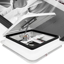 Dachluke Dachfenster Dachhaube 355x355mm Wohnwagen Wohnmobil Caravan 14“x14”