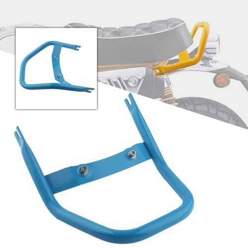 Rear blue grab bar rack - rear,