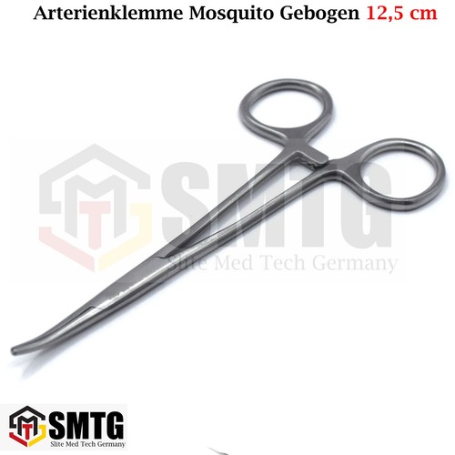 Halsted moskito klemme gebogen - moskito,