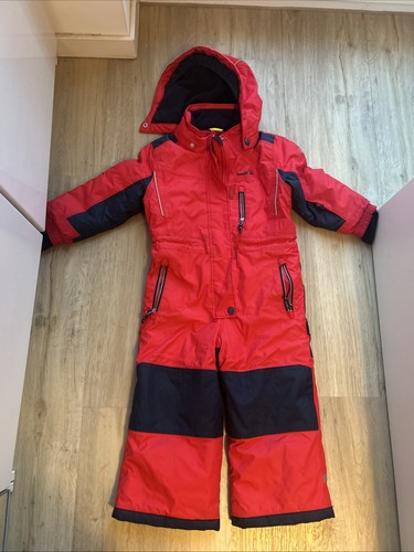Schneeanzug rot kamin - rot, gr.98