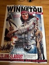 Karl May Spiele 1994 - Winnetou und der Scout - Plakat Bad Segeberg - DIN A0
