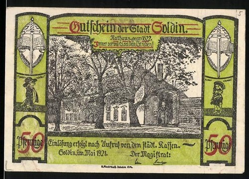 Notgeld soldin 1921 - 1921,, 50
