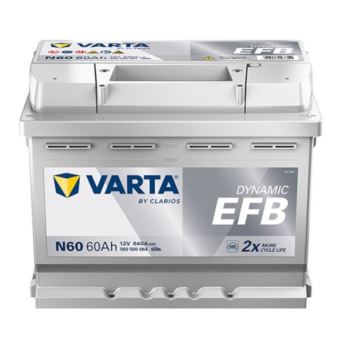 Varta n60 blue dynamic efb - n60,