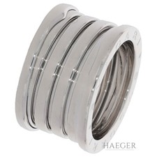 Bulgari B.Zero 4-Band Ring Gr. 52 Weißgold 750/ 18 Karat