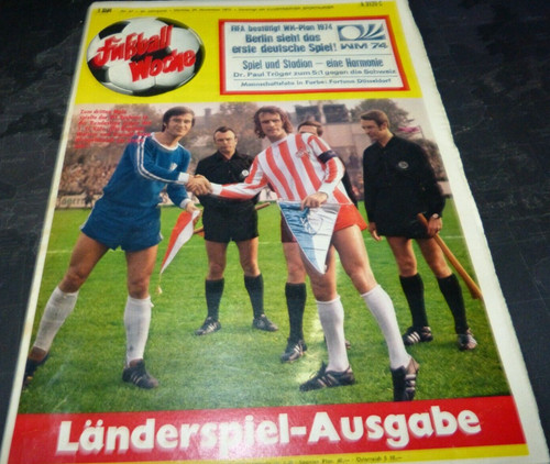 Fußball woche 1972 - fußball,