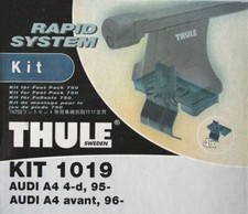 Audi A4 Avant Bj.'96- & 4-d Bj. '95- "Thule Kit 1019" - Neu !