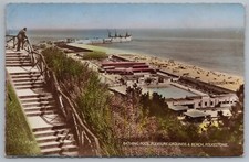 Vintage Postkarte Folkestone