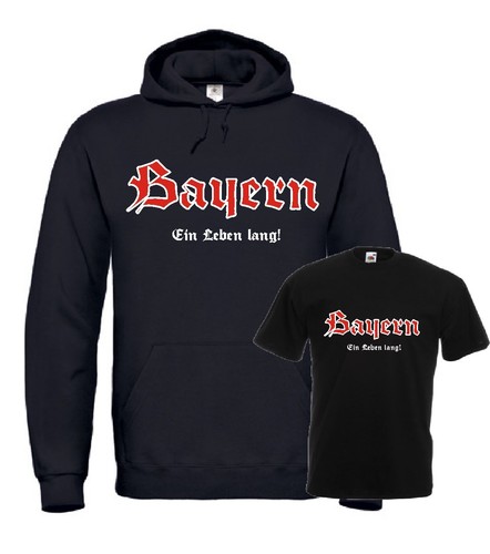 Shirt kapuzensweat bayern - kapuzensweat,