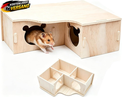 Kleintierhaus aus holz mit - aus,