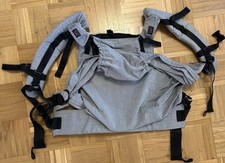 Easy Emeibaby Carrier Full Grau Toddler Size (Trage Baby u. Kleinkind 8-18 kg)