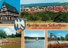Schotten Hessen Fachwerkhaus Minigolf Segeln Freibad Stadtpanorama